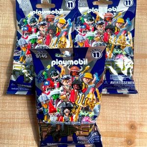 LOT OF 3 - Playmobil Figures Series 11 Lot Of 3